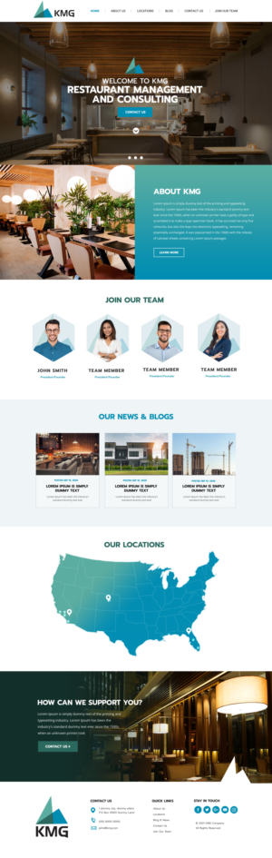 Updating Company Website with New Brand Collateral | Diseño Web por Blue Sparrow