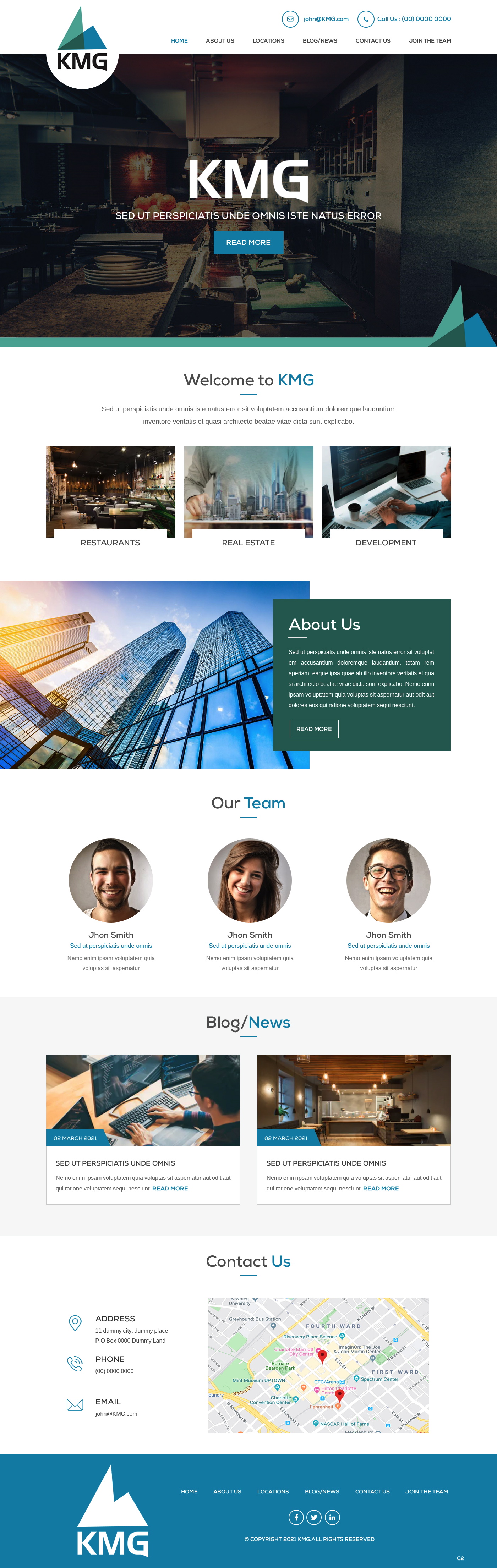 Web Design by pb for KMG LLC | Design #26030869