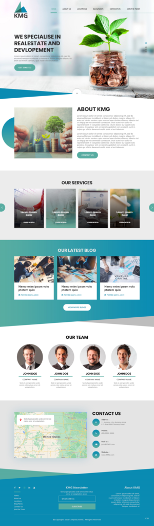 Web Design by pb for KMG LLC | Design: #26030881