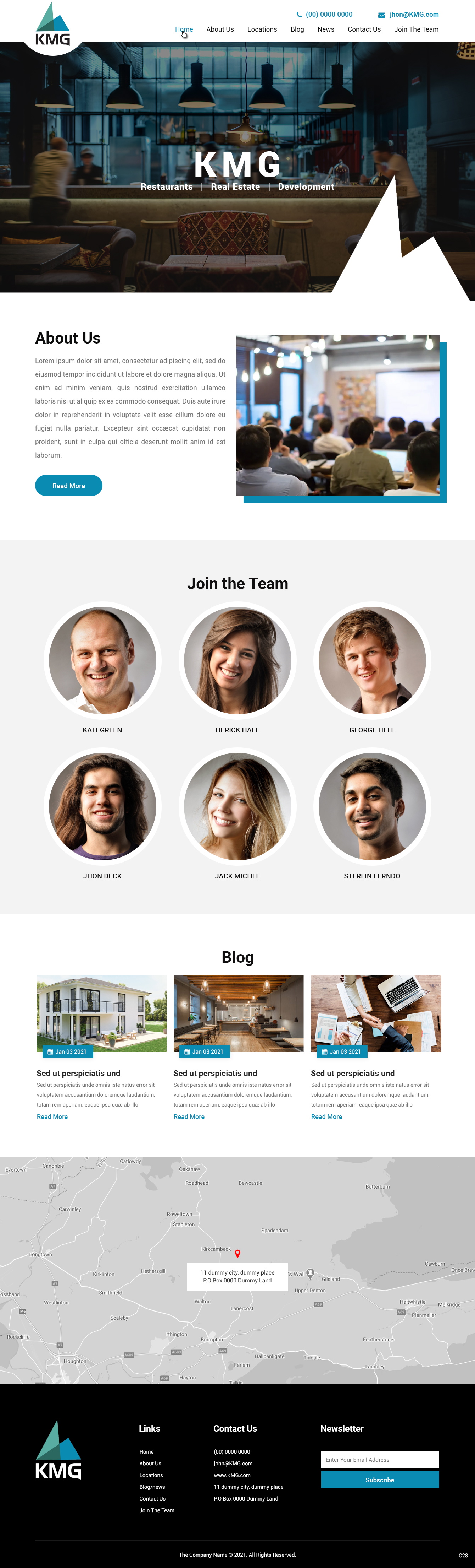 Web Design by pb for KMG LLC | Design #26030883