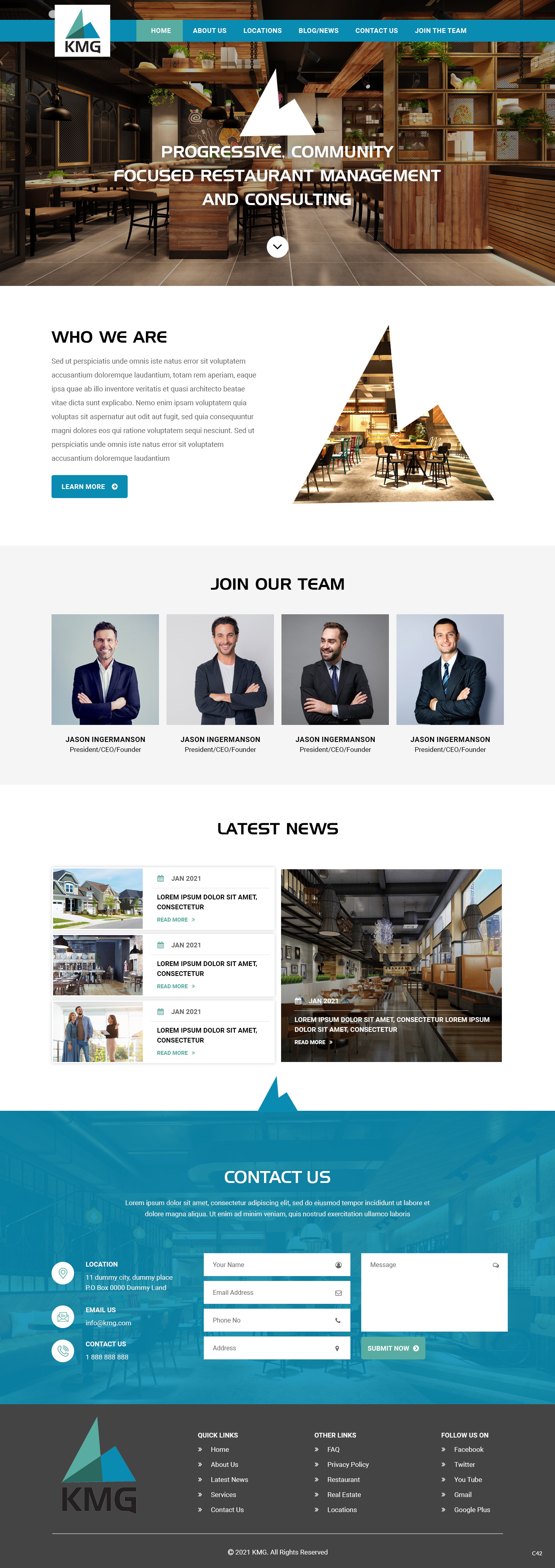 Web Design by pb for KMG LLC | Design #26030884