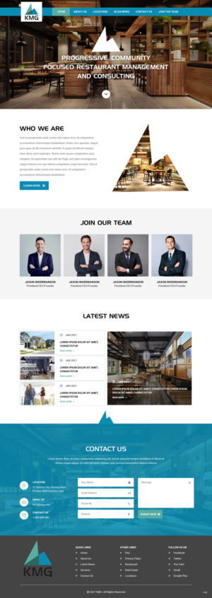 Web Design by pb for KMG LLC | Design: #26030884