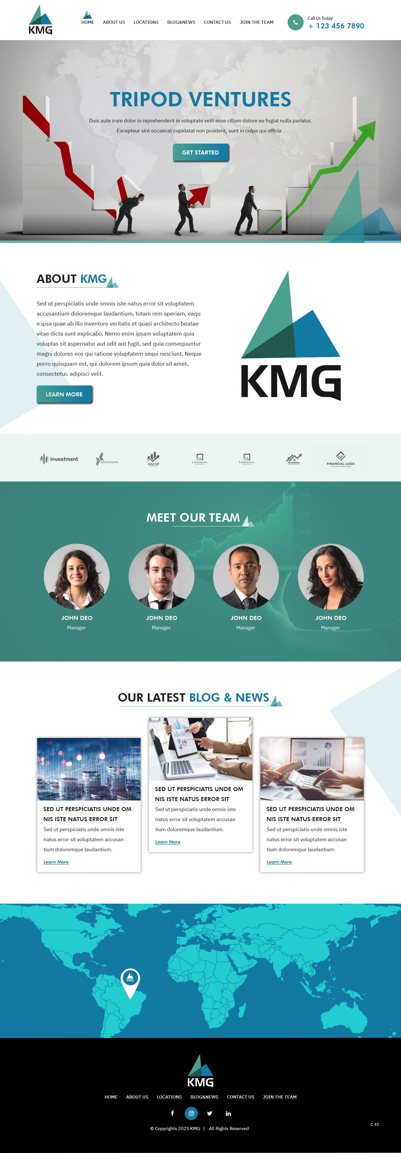 Web Design by pb for KMG LLC | Design #26030887