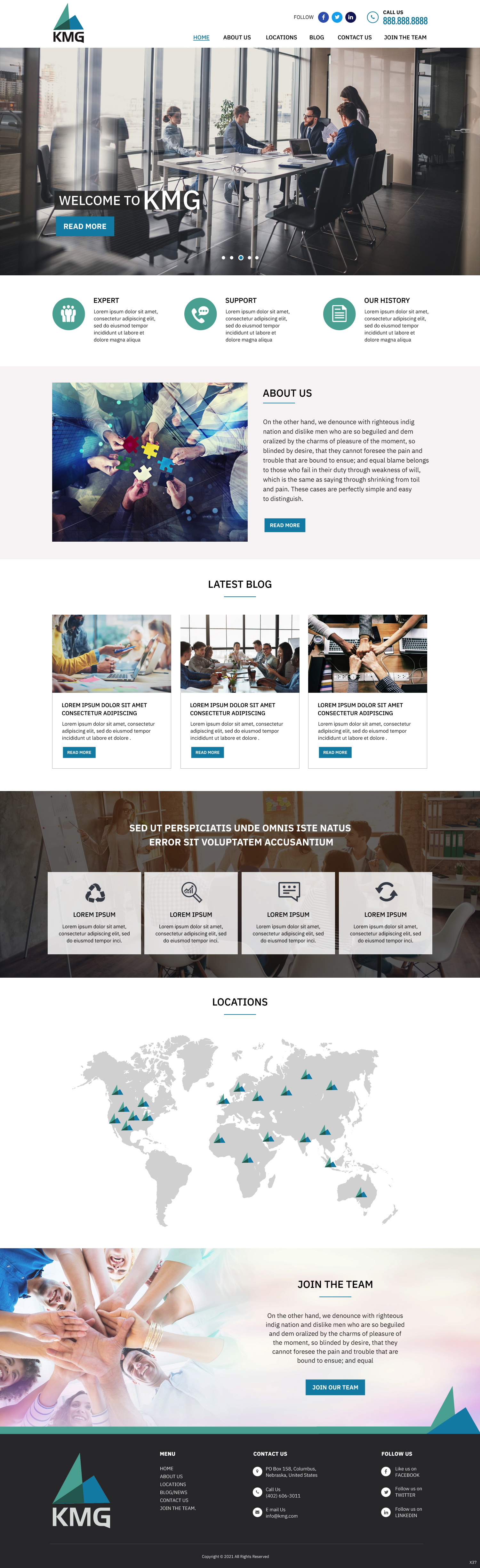 Web Design by pb for KMG LLC | Design #26030893