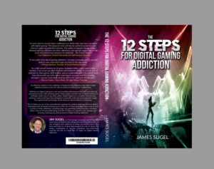The 12 Steps for Digital Gaming Addiction | Book Cover Design by RGraphic
