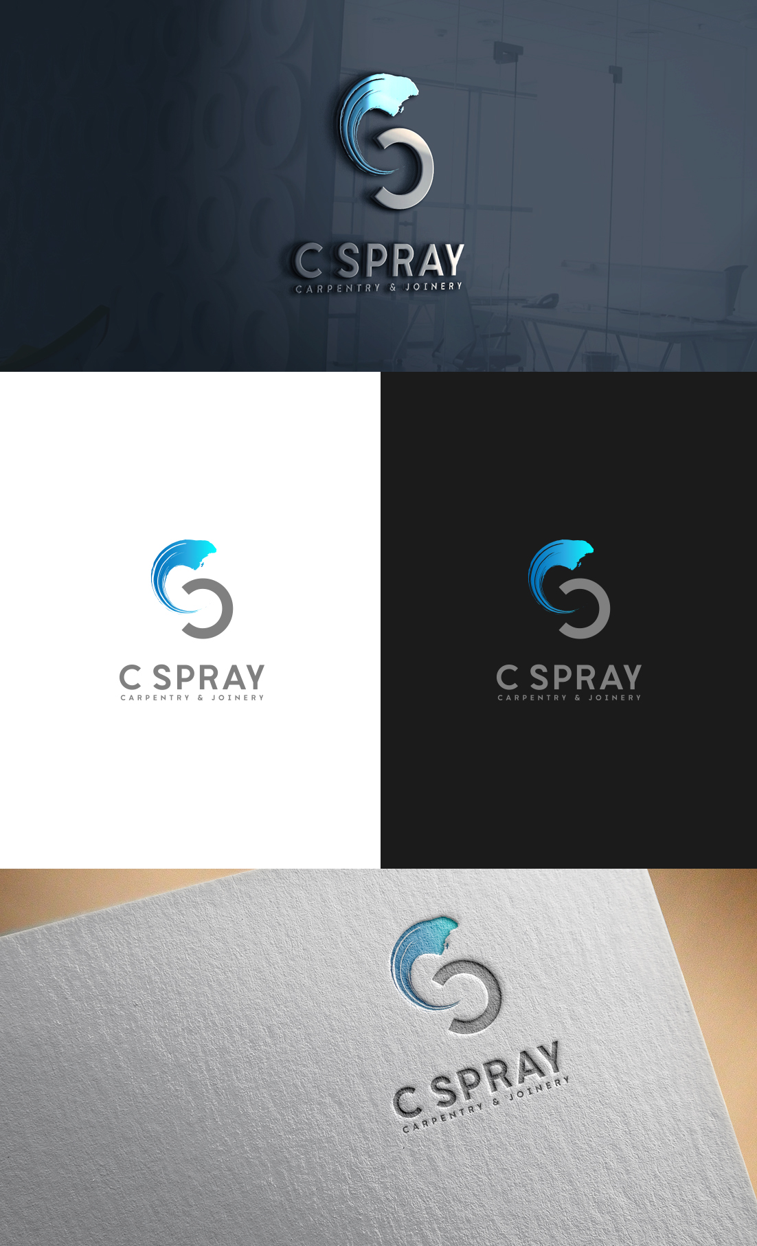 Design de Logo par GLDesigns pour C spray carpentry & joinery | Design #26038172
