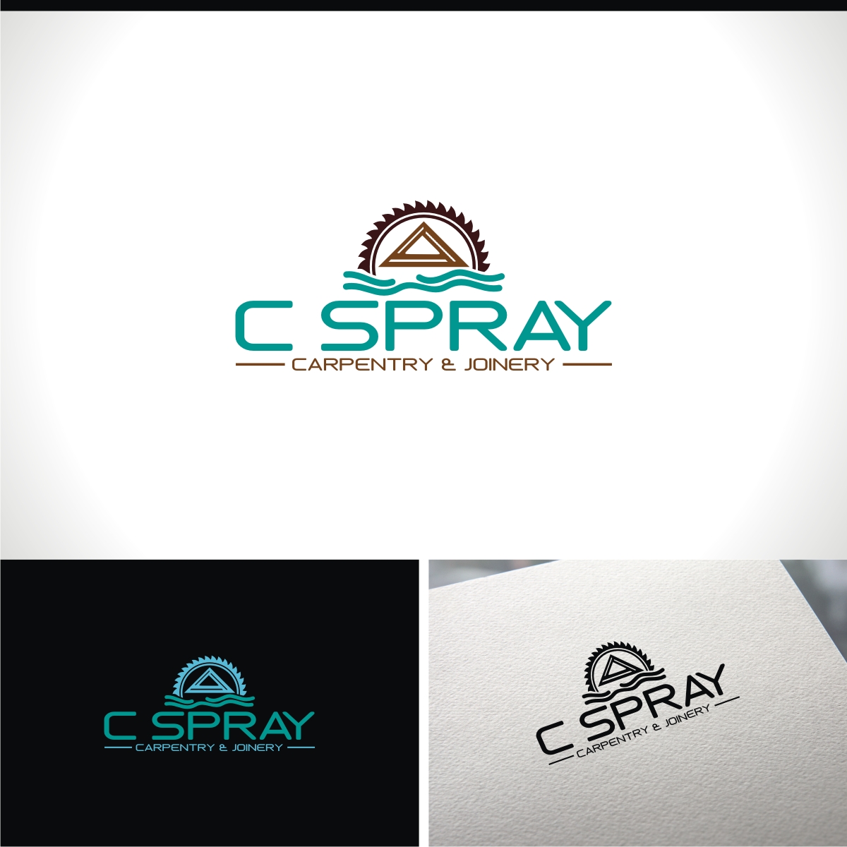 Design de Logo par e-graphics pour C spray carpentry & joinery | Design #26037577