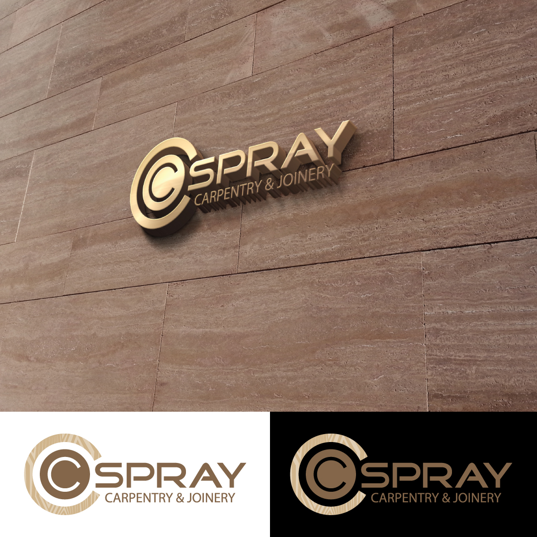 Logo Design by GODDREAMCREATION for C spray carpentry & joinery | Design #26035861