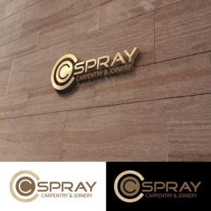 Logo Design by GODDREAMCREATION for C spray carpentry & joinery | Design #26035861