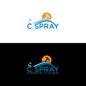 C Spray carpentry & joinery | Logo Design by dipikapcyart