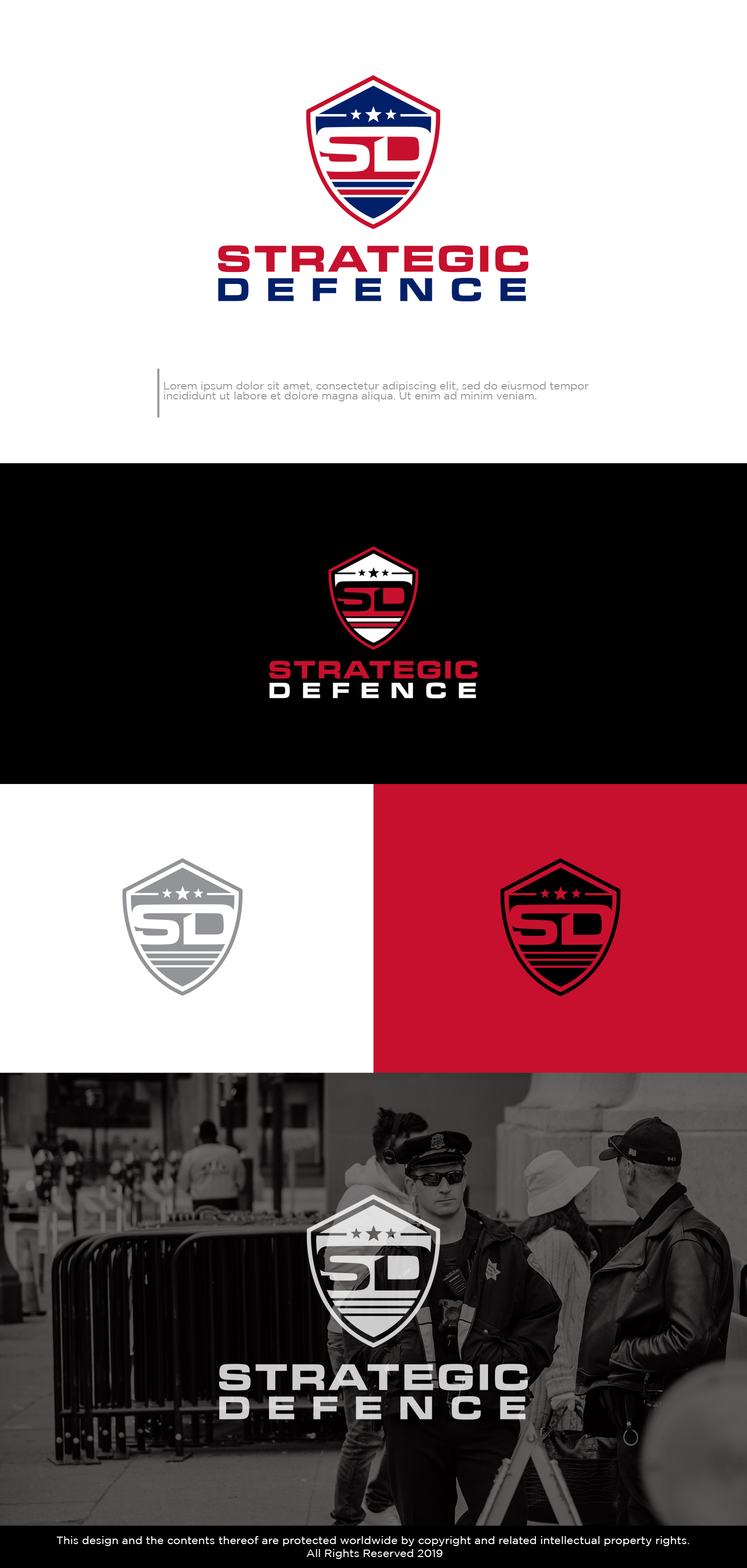Logo-Design von Kim Ji für Strategic Defence | Design #26036458