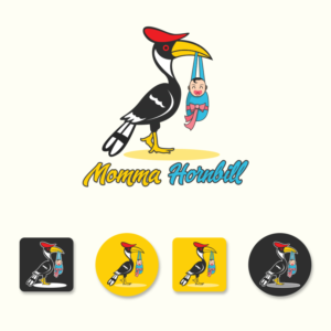 Momma Hornbill | Logo-Design von dk_Grafika