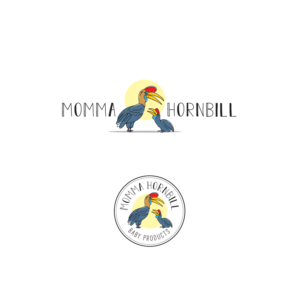 Momma Hornbill | Logo-Design von Samantha Ward Design
