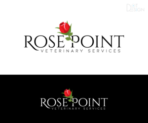 Rose Point Veterinary Services | Logo Design by Dot Design 3