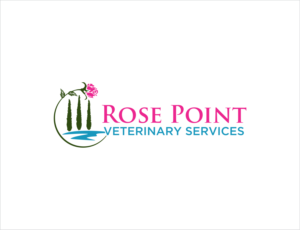 Rose Point Veterinary Services | Diseño de Logo por BNdesigner