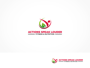 ACTIONS SPEAK LOUDER Fitness & Nutrition | Design de Logo par ArtTank