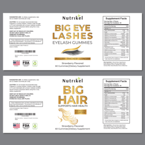 Big Eyelashes | Diseño de Etiqueta por ronin71