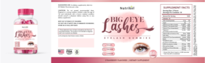 Big Eyelashes | Diseño de Etiqueta por OroojF