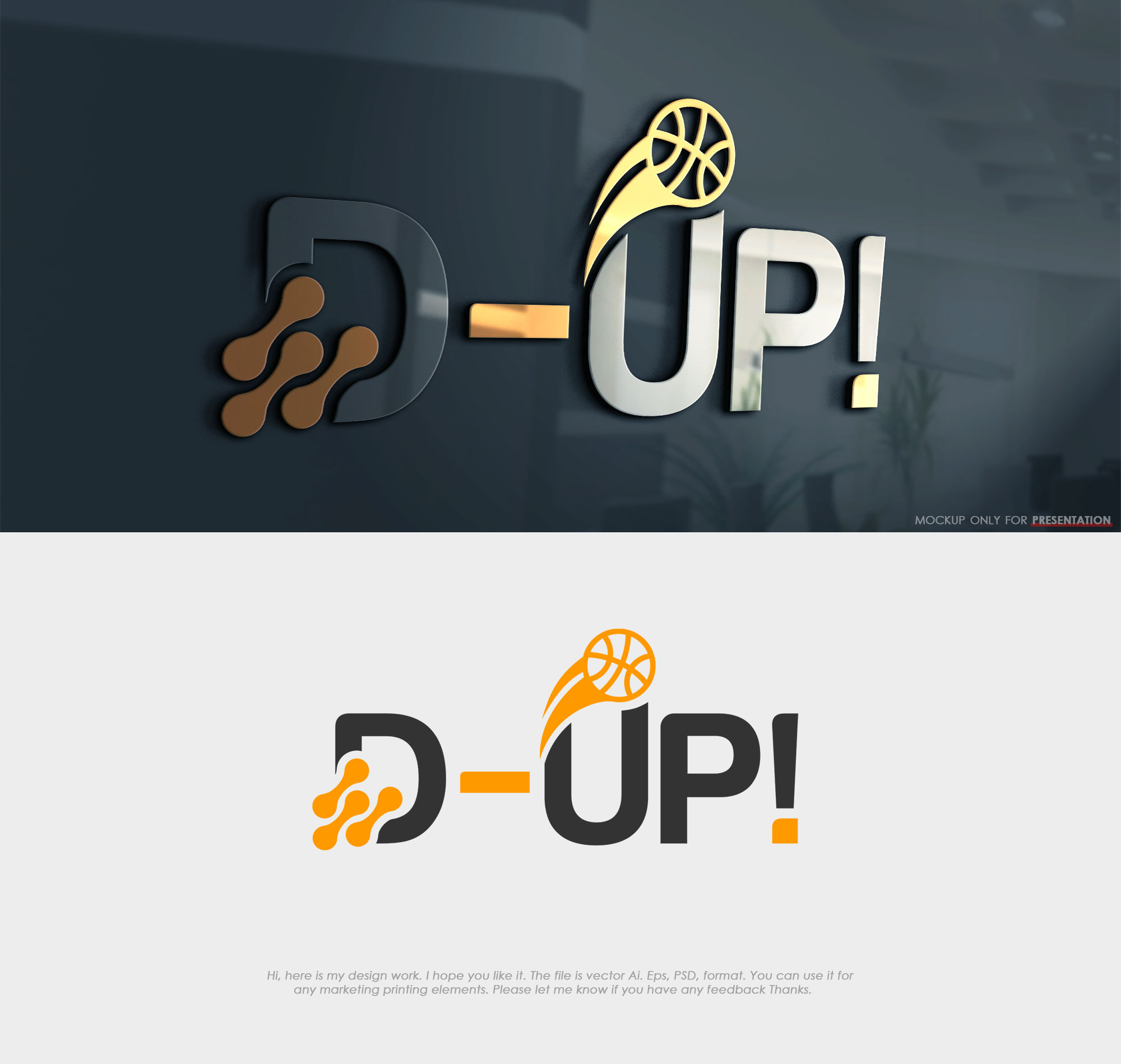 Logo Design by Mono.co for D-UP! | Design #26031674