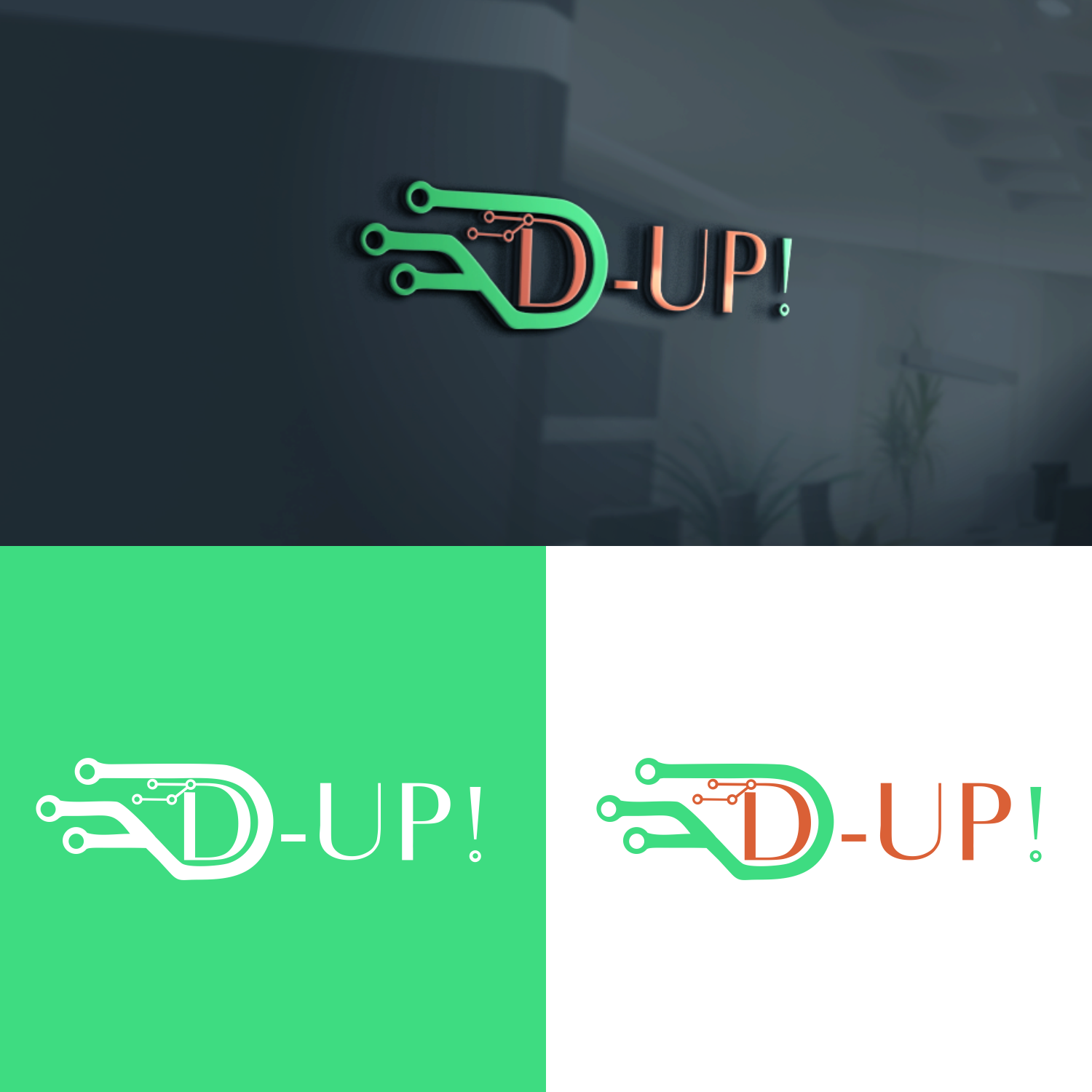 Logo Design by manah bening for D-UP! | Design #26029933
