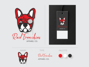 Logo Design by EdenLlovio_2 for Rad Frenchies  | Design: #26049108