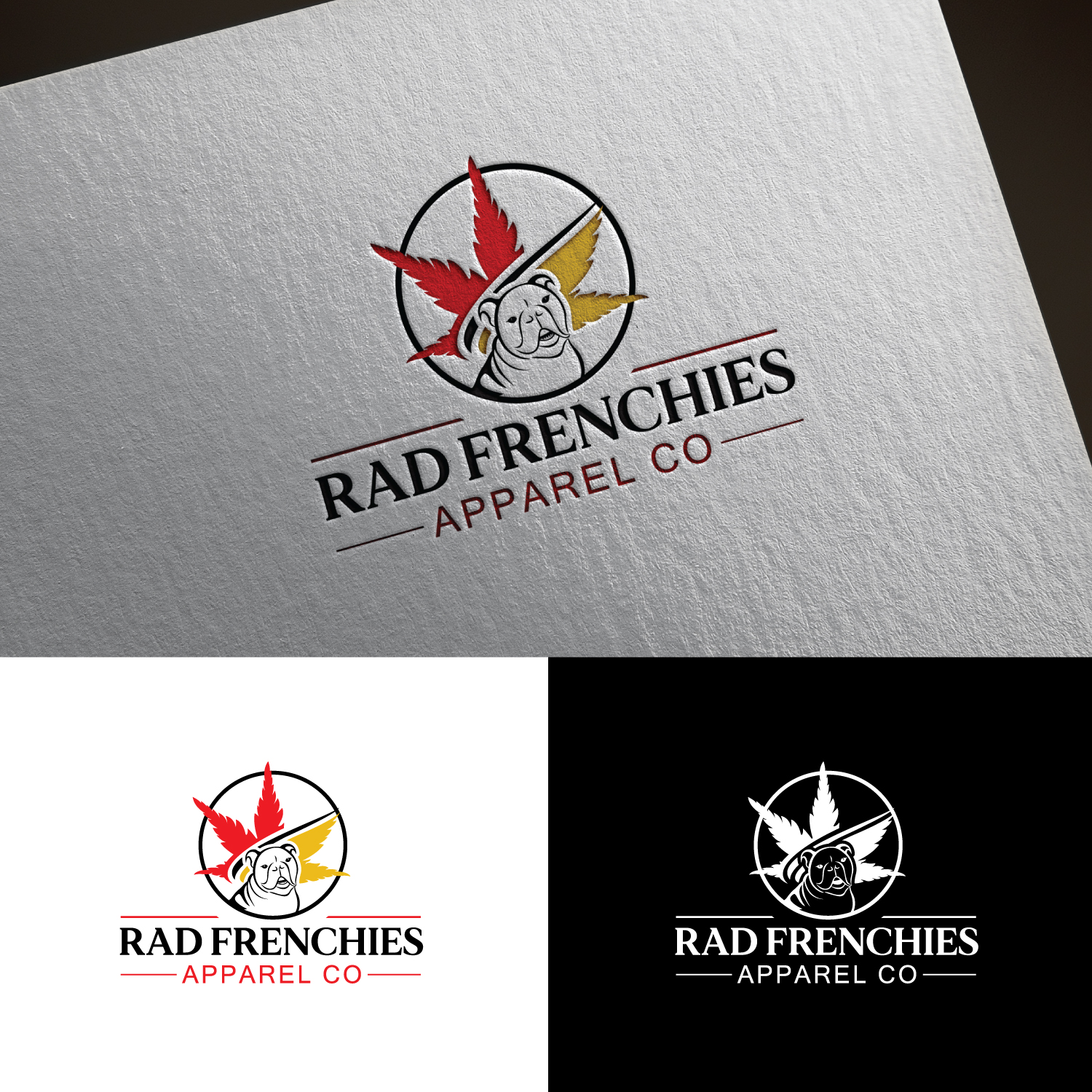 Logo-Design von sankar999 für Rad Frenchies  | Design #26028890