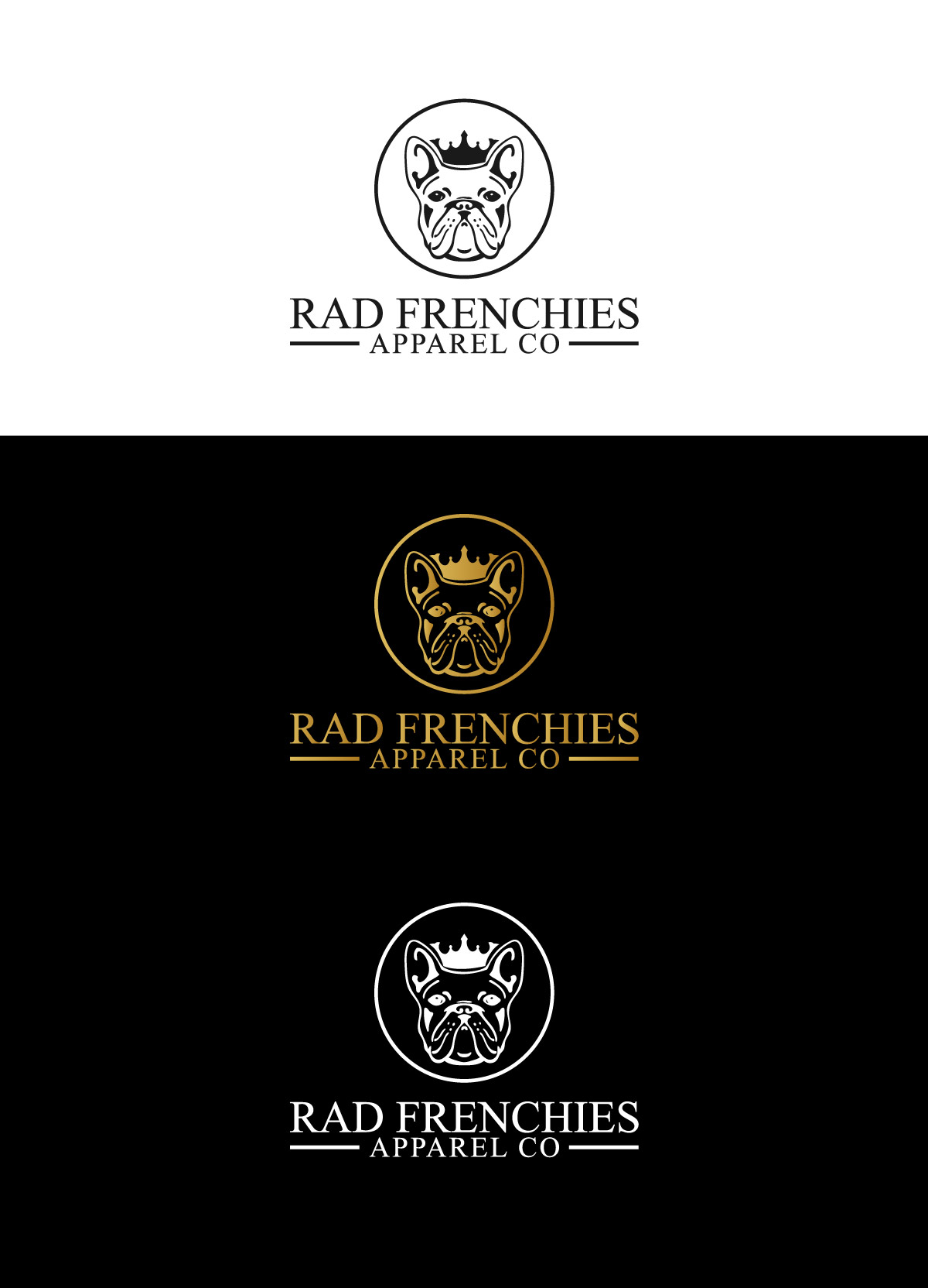Logo-Design von kamruzzaman 5 für Rad Frenchies  | Design #26040146