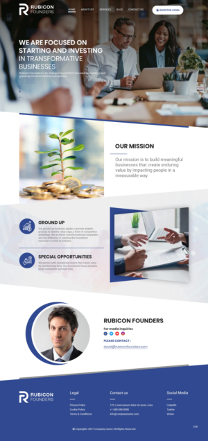 Web Design by pb for this project | Design: #26037078