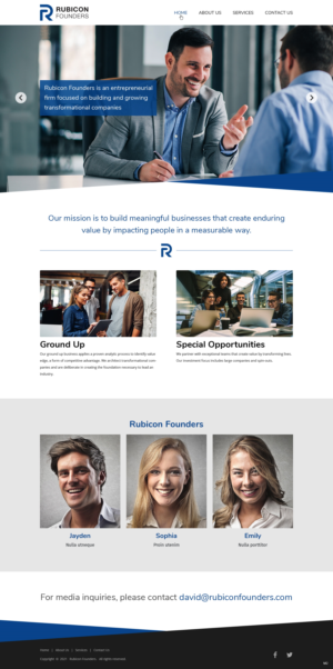 Web Design by pb for this project | Design: #26037089