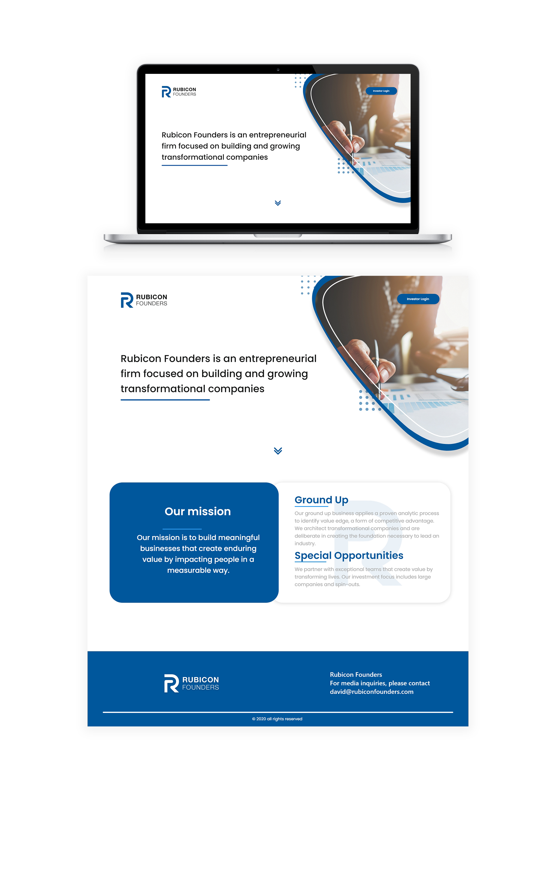 Web Design by Adeel Rahman for this project | Design #26041861