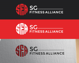 SG Fitness Alliance      or if this is too many letters then SFA | Logo Design by Atec