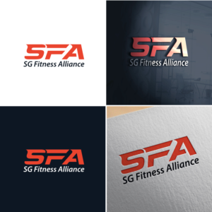 SG Fitness Alliance      or if this is too many letters then SFA | Logo Design by FourtuneDesign