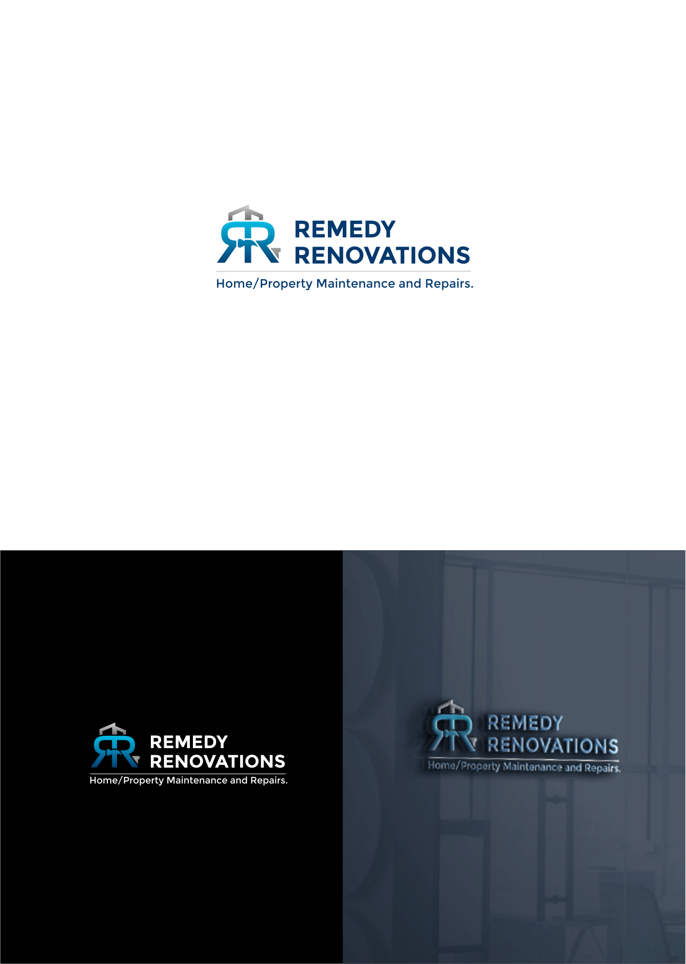 Logo Design by *mary for Remedy Renovations | Design #26031505
