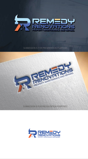 Logo Design by graphicevolution for Remedy Renovations | Design: #26028679