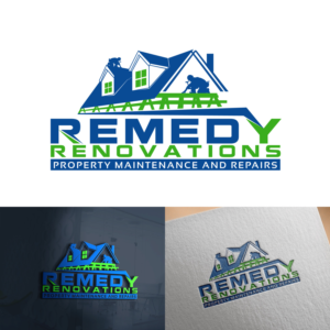 Logo Design by UMBRA Designs for Remedy Renovations | Design: #26029012