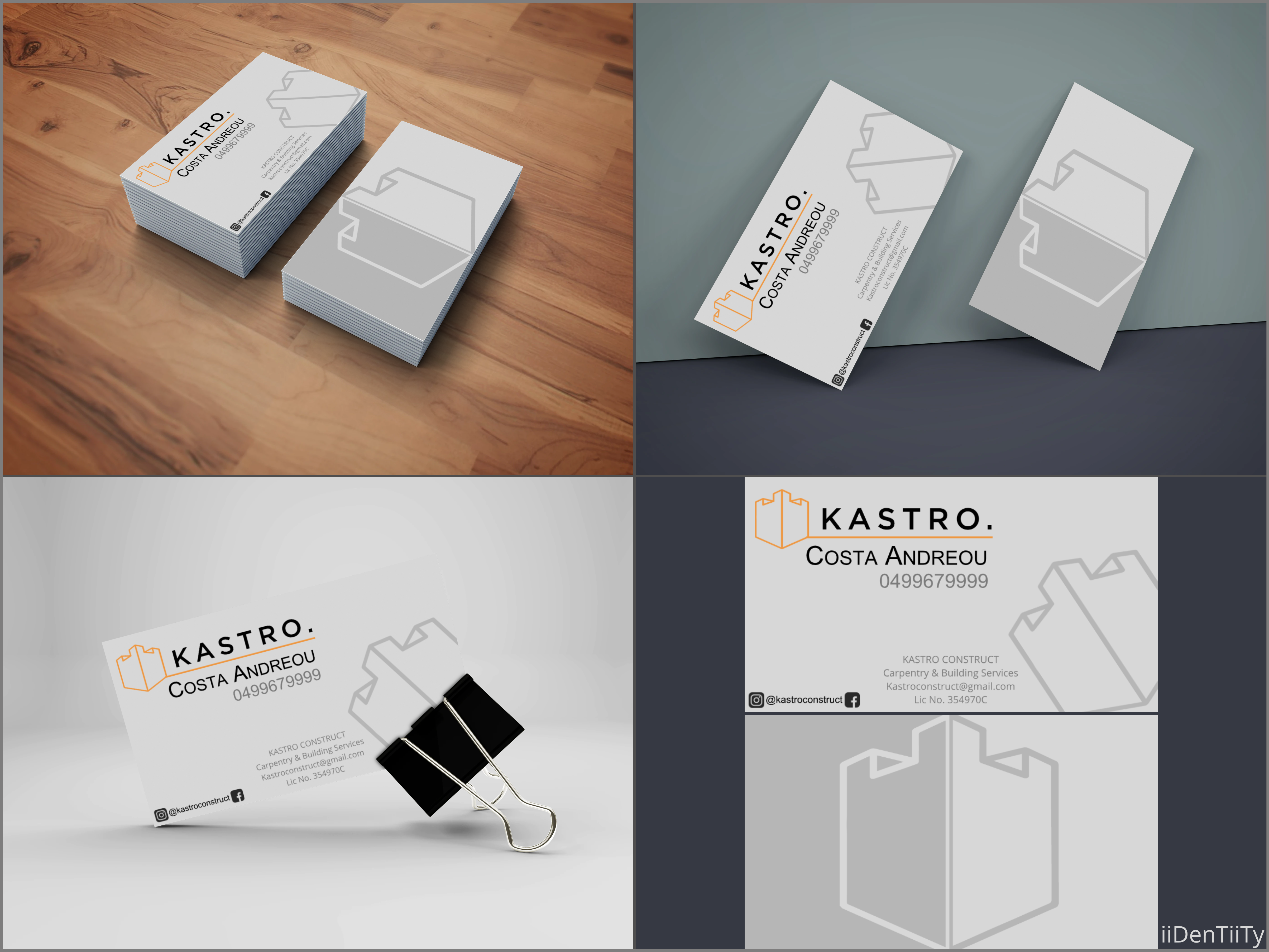 Business Card Design by iiDenTiiTy for this project | Design #26048961