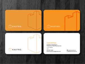 Carpentry and Building Business Card | Business Card Design by Atvento Graphics