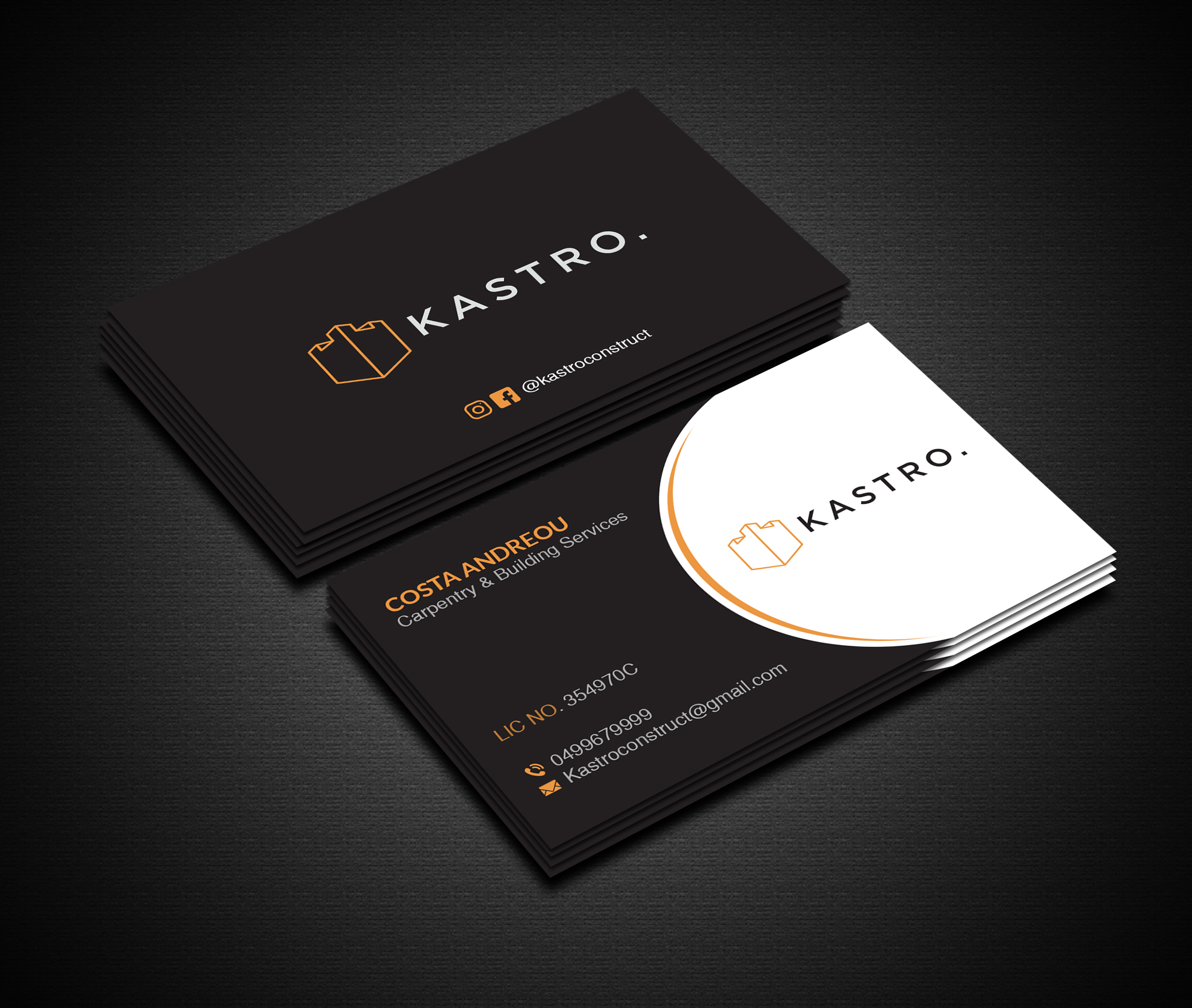 Business Card Design by Creations Box 2015 for this project | Design #26041528
