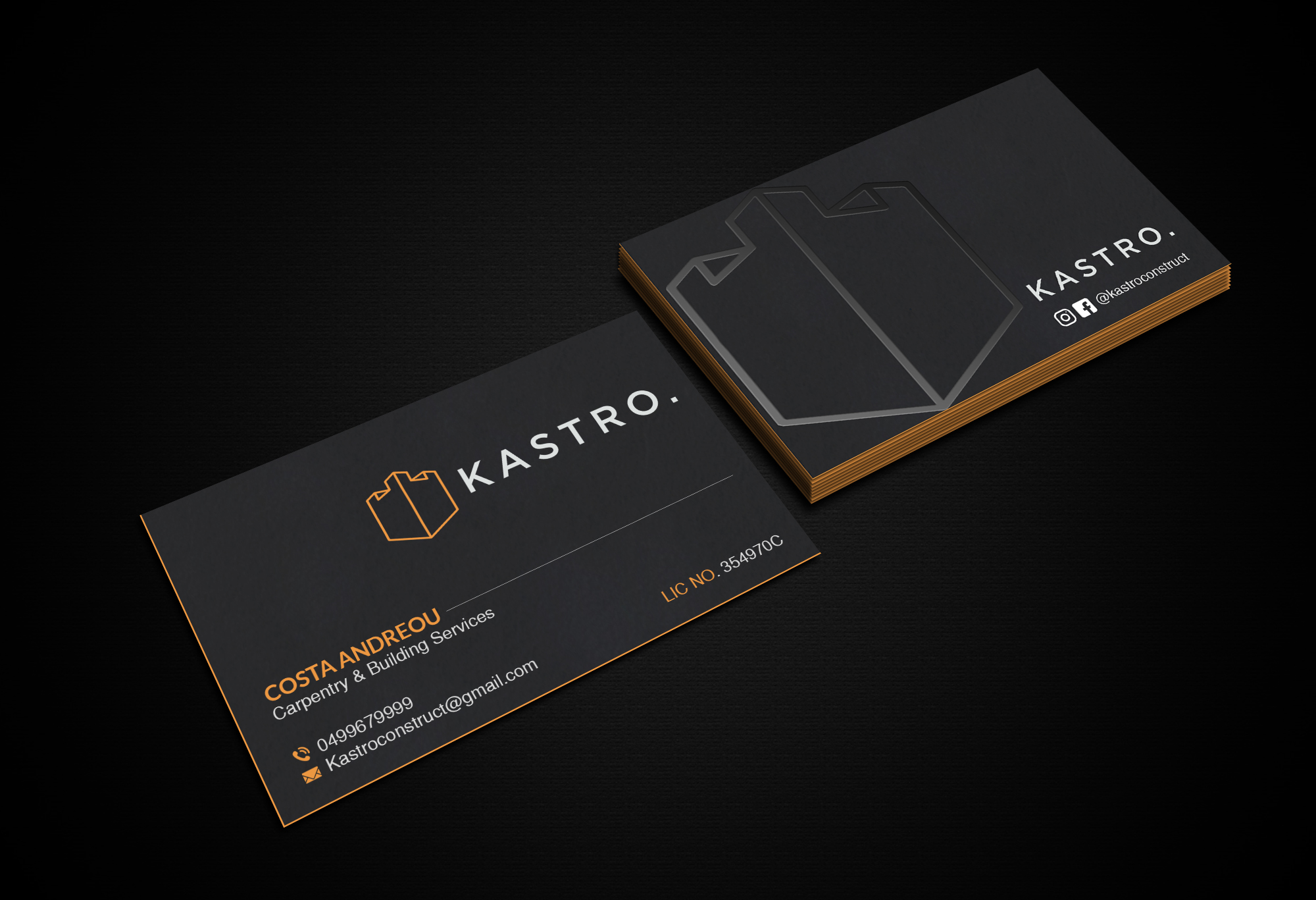 Business Card Design by Creations Box 2015 for this project | Design #26041533