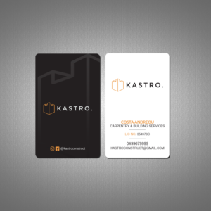 Business Card Design by Creations Box 2015 for this project | Design #26041557
