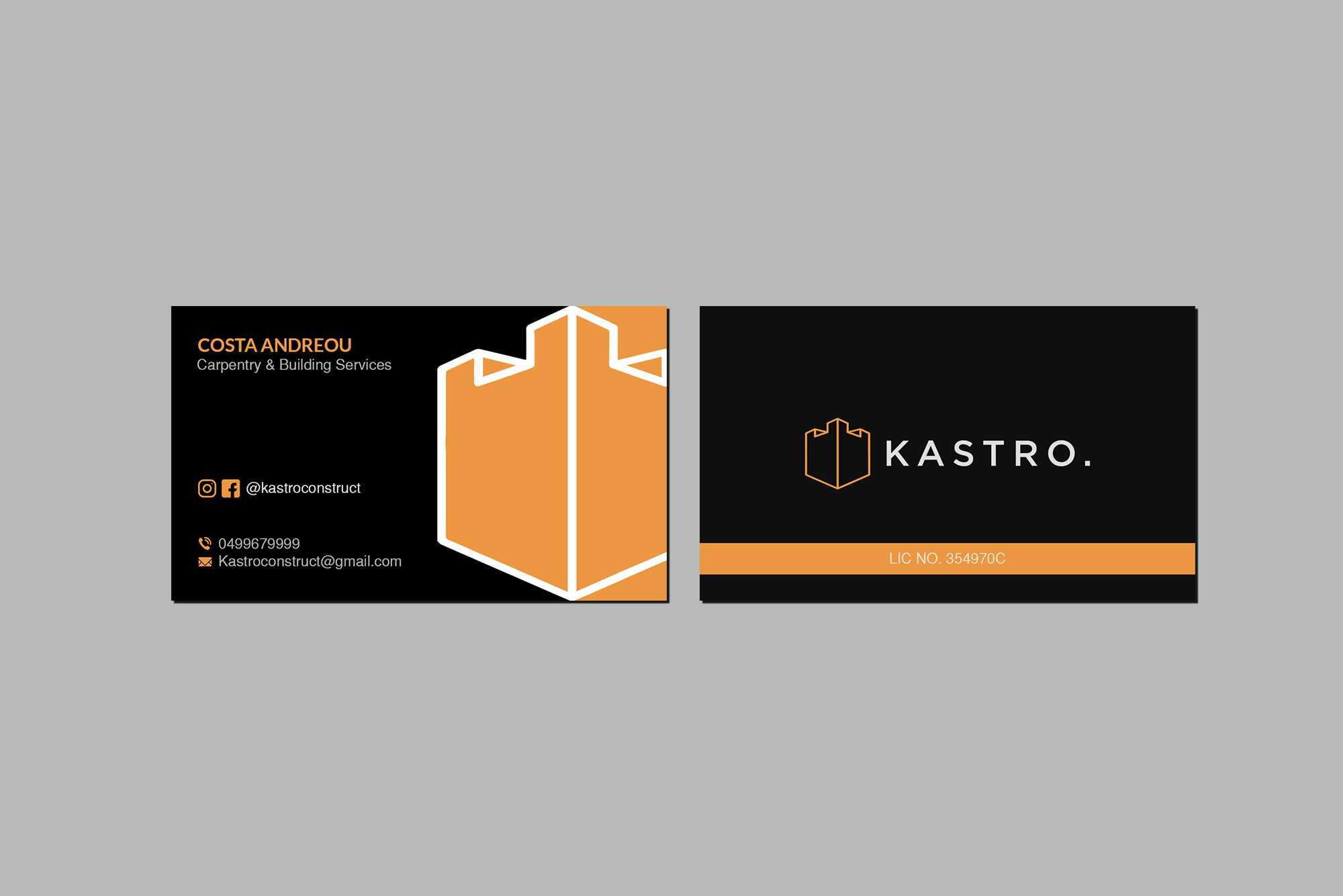 Visitenkarten-Design von Creations Box 2015 für dieses Projekt | Design #26041603