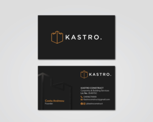 Business Card Design by MDesign for this project | Design: #26033596