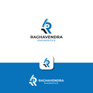 Raghavendra Diagnostics | Logo Design by ecorokerz