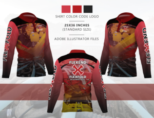 Sublimated long sleeve polo shirt | T-Shirt-Design von Uprinteez