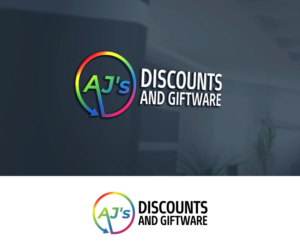 AJ's Discounts and Giftware | Logo Design by MaToTiPiLa