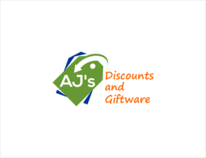 AJ's Discounts and Giftware | Logo Design by BNdesigner