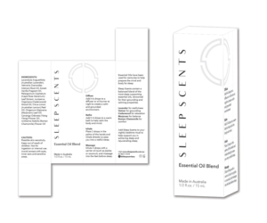 Seeking a beautiful packaging box for Sleep Scents - an essential oil blend  (mock up provided!)  | Packaging Design by Anna G.