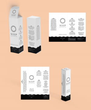 Seeking a beautiful packaging box for Sleep Scents - an essential oil blend  (mock up provided!)  | Packaging Design by 68_Design