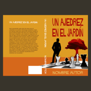 A Chess in the garden.  | Diseño de portada de libro por Wally_F