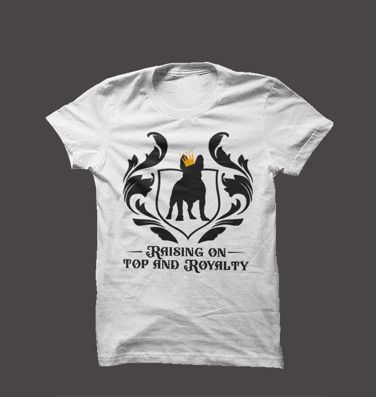 T-shirt Design by skewness888 for Rad Frenchies  | Design #26035681